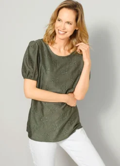 Damen Mona Blusen<Kombistarke Schlupfbluse