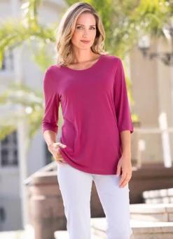 Best Kombistarkes Shirt Damen Langarm|Kurzarm