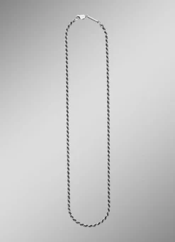 Discount Kordelkette aus Silber Herren Halsketten