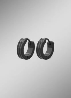 Clearance Kraftvolle und elegante Klappcreolen Herren Modeschmuck