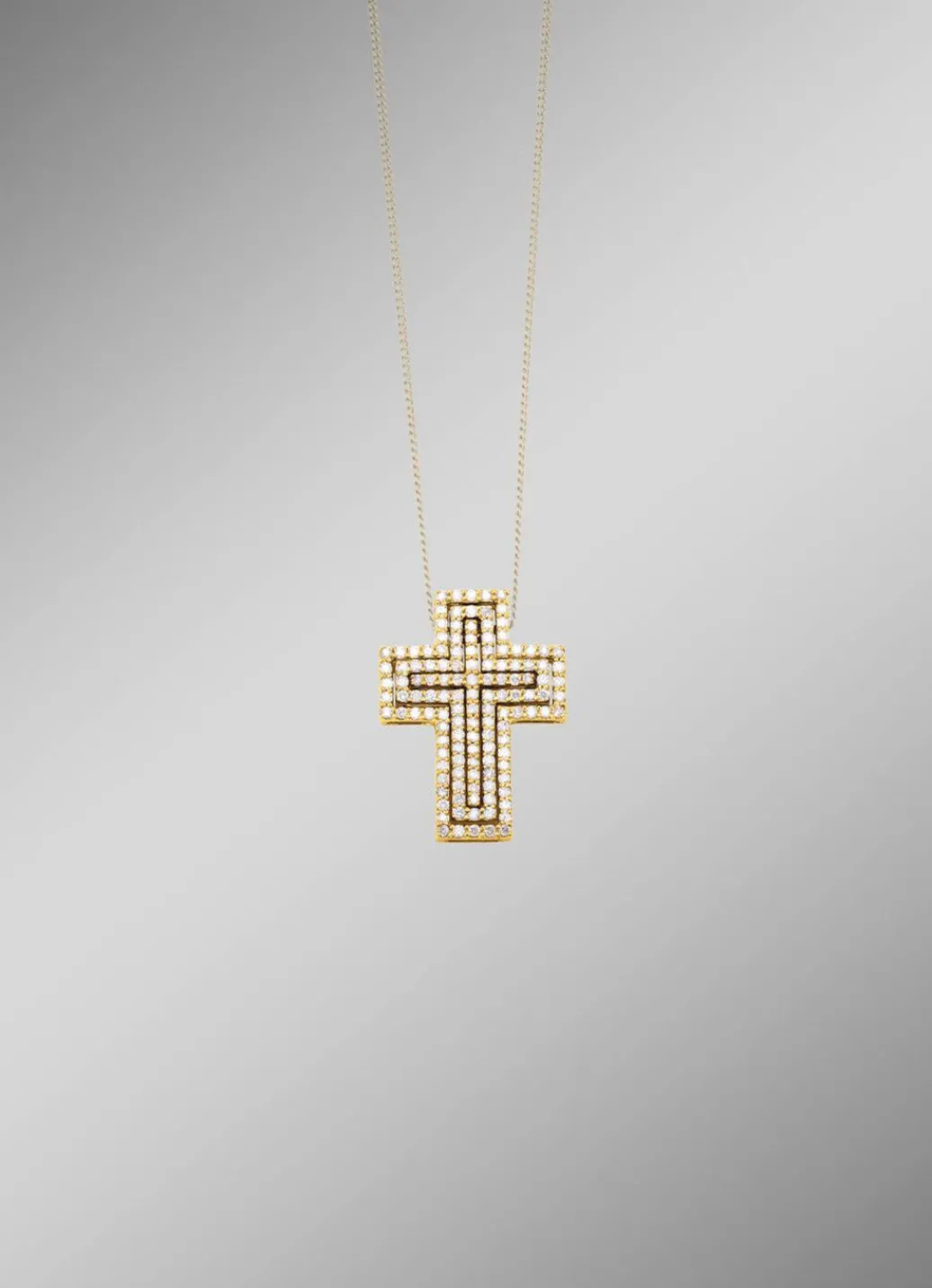 Discount Kreuz-Anhänger mit Brillanten Damen Anhänger