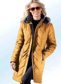 Damen Mona Wintermäntel<Kurzmantel mit abnehmbarer Kapuze