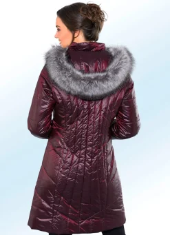Damen Mona Wintermäntel<Kurzmantel mit abnehmbarer Kapuze