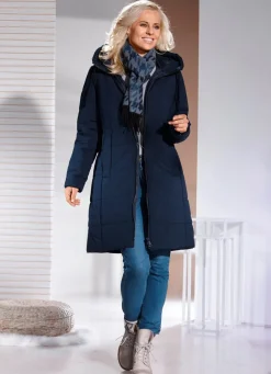 Damen Mona Wintermäntel<Kurzmantel mit fester Kapuze