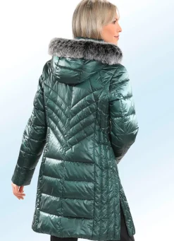Damen Mona Wintermäntel<Kurzmantel mit Längssteppung
