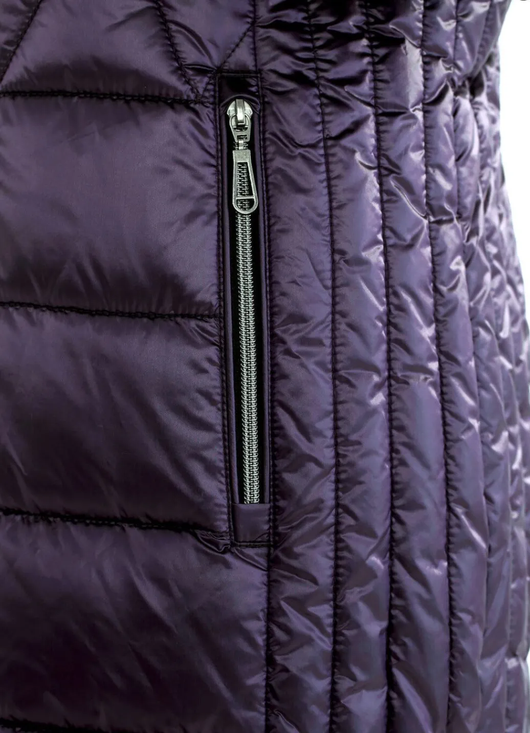 Damen Mona Wintermäntel<Kurzmantel mit Längssteppung seitlich