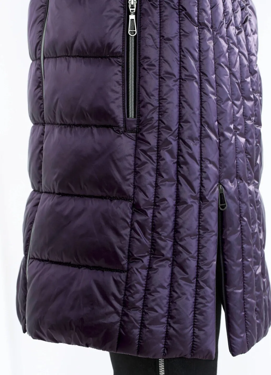 Damen Mona Wintermäntel<Kurzmantel mit Längssteppung seitlich