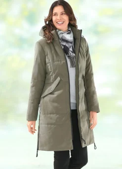 Damen Mona Wintermäntel<Kurzmantel mit Peach-Touch-Effekt