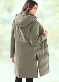 Damen Mona Wintermäntel<Kurzmantel mit Peach-Touch-Effekt