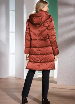 Damen Mona Wintermäntel<Kurzmantel mit Reißverschlusstaschen