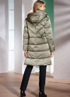 Damen Mona Wintermäntel<Kurzmantel mit Reißverschlusstaschen