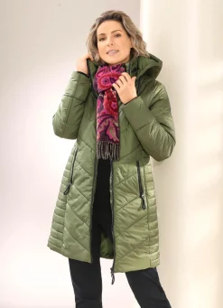 Damen Mona Wintermäntel<Kurzmantel mit 2-Wege-Reißverschluss