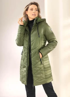 Damen Mona Wintermäntel<Kurzmantel mit 2-Wege-Reißverschluss