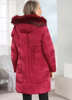 Damen Mona Wintermäntel<Kurzmantel mit 2-Wege-Reißverschluss