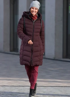 Damen Mona Wintermäntel<Kurzmantel mit 2-Wege-Zipper