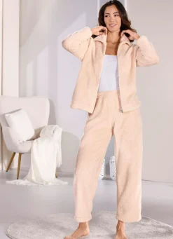 Damen Mona Schlafanzüge<Lange Lounge-Hose mit Dehnbund