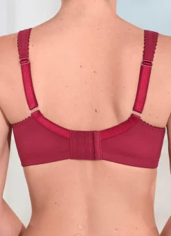 Best Laurina BH mit Elastikspitze in den Obercups Damen Bh Ohne Bügel|Bh Mit Spitze