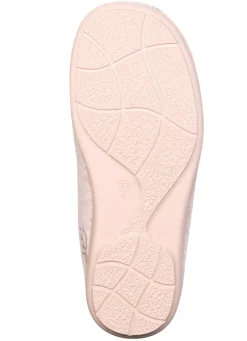 Outlet Laurina, klassische Damen-Hausschuhe, mit herausnehmbarem Fußbett Damen Hausschuhe