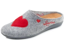 Clearance Laurina, klassische Damen-Hausschuhe, mit herausnehmbarem Fußbett Damen Hausschuhe