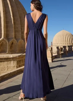 Damen Mona Strandkleider|Sommerkleider<Laurina Kleid mit raffbaren Trägern