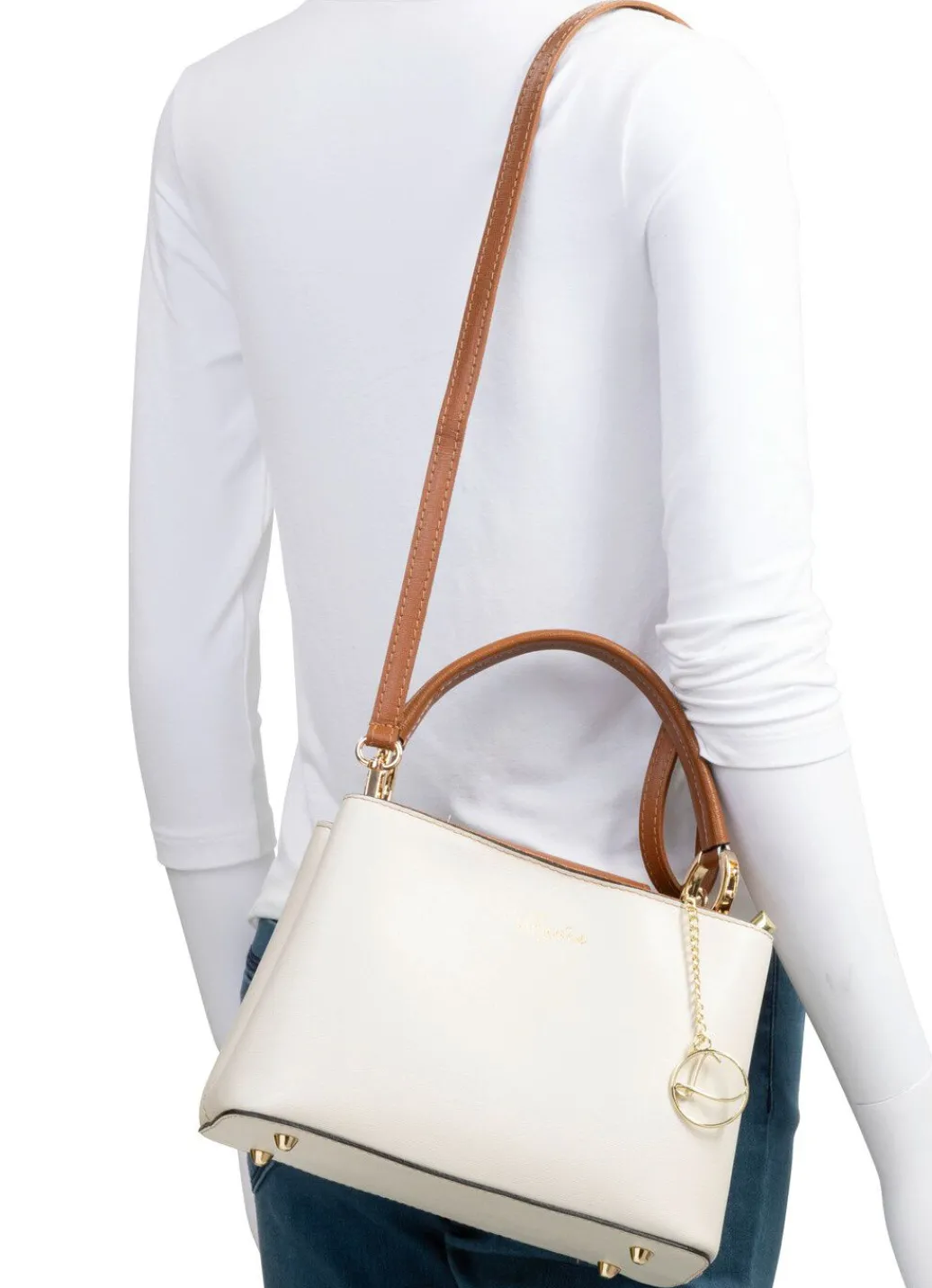 Hot Laurina, Mini-Tasche, Damen, mit abnehmbarem, verstellbarem Umhängeriemen Handtaschen