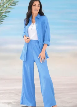 Damen Mona Strandkleider<Laurina Set: Bluse + Hose