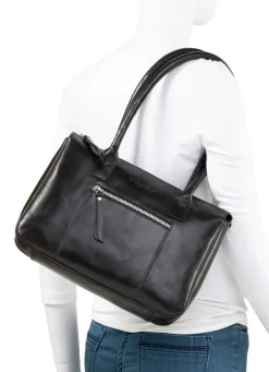 Online Laurina, Tasche, Damen, aus Leder Handtaschen