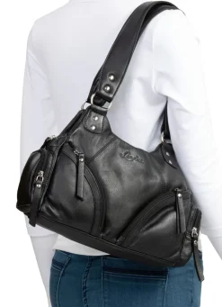 Online Laurina, Tasche, Damen, aus Leder Handtaschen