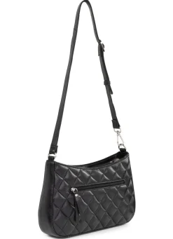 Discount Laurina Tasche mit angesagter Steppung und Ziernieten Handtaschen