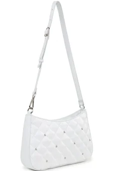 New Laurina Tasche mit angesagter Steppung und Ziernieten Handtaschen