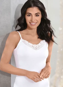New Laurina Zweierpack Hemden aus BIO-Baumwolle Damen Unterhemden
