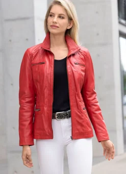 Damen Mona Lederjacken<Lederkurzjacke von „Caminari“