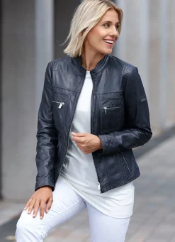 Damen Mona Lederjacken<Lederkurzjacke von „Caminari“