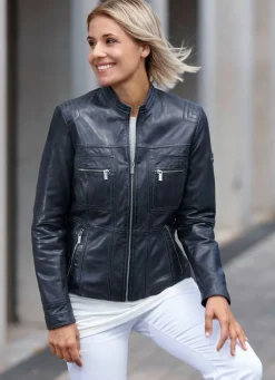 Damen Mona Lederjacken<Lederkurzjacke von „Caminari“