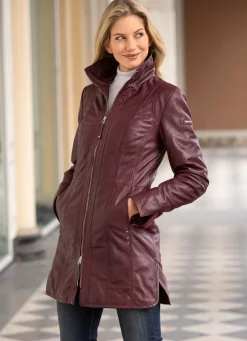 Damen Mona Ledermäntel<Lederkurzmantel von „Cabrini“