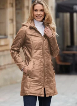 Damen Mona Ledermäntel<Lederkurzmantel von „Caminari“