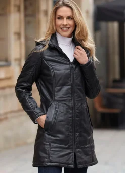 Damen Mona Ledermäntel<Lederkurzmantel von „Caminari“