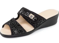 Best Leichte, Damen-Pantoletten, mit Klettverschluss Damen Pantoletten