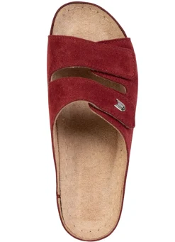 Best Leichte Damen-Pantoletten, Weite G, mit Klettverschluss Damen Pantoletten