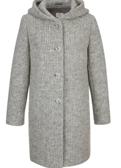 Damen Mona Übergangsjacken<Longjacke mit fester Kapuze