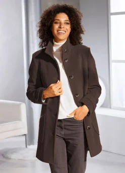 Damen Mona Wolljacken<Longjacke mit hohem Tragekomfort