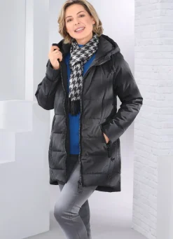 Damen Mona Winterjacken<Longjacke mit 2-Wege-Zipper