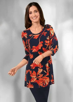 Discount Longshirt in leicht ausgestellter Form Damen Longshirts