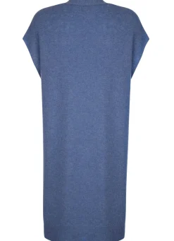 New Long-Strickweste aus Kaschmir Damen Strickwesten|Basics