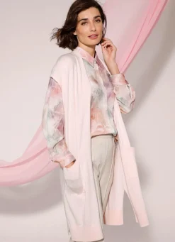 Discount Long-Strickweste mit Kaschmir Damen Strickwesten