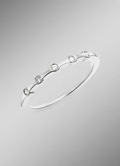Damen Mona Ringe<Luxuriöser Damenring aus Weißgold mit Brillanten
