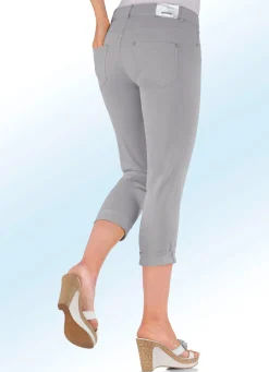 Damen Mona Shorts|Lange Hosen<Magic-Capri-Jeans in 5-Pocket-Form