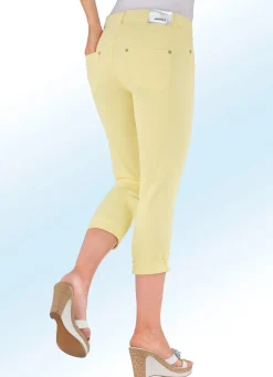 Damen Mona Shorts|Lange Hosen<Magic-Capri-Jeans in 5-Pocket-Form