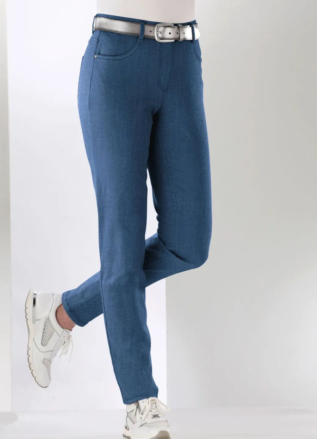 Damen Mona Schlupfhosen|Jeans<Magic-Jeans mit hohem Stretchanteil