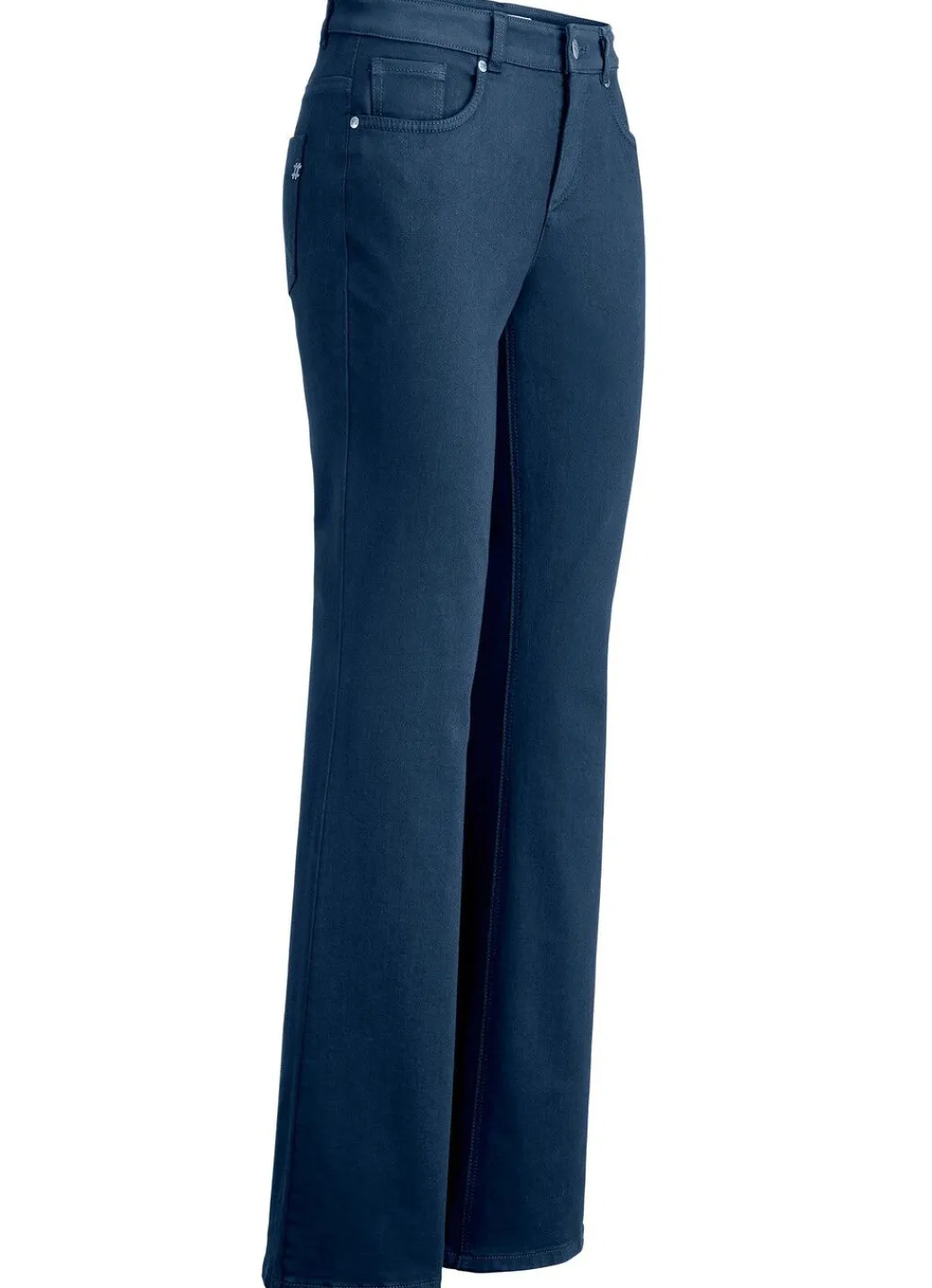 Damen Mona Lange Hosen|Jeans<Magic-Jeans mit modisch weiterem Beinverlauf